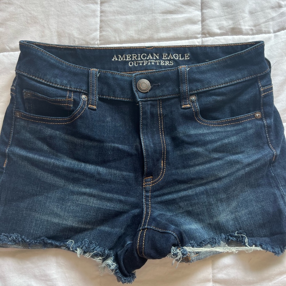 American Eagle 360 Superstretch Jean shorts, never worn